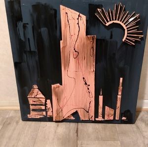 Skyscrapers in Silhouette